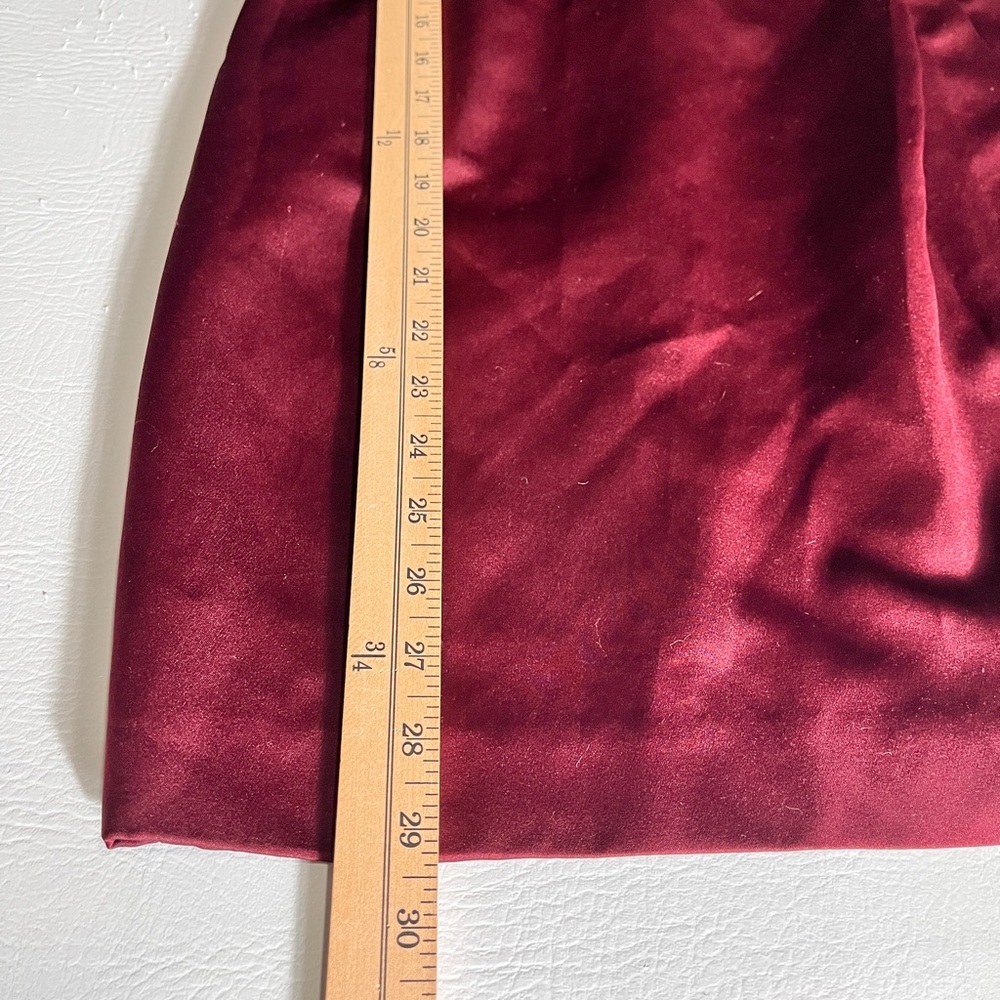 NBD Revolve Wine Red Burgundy Mini Dress NWT (flawed) XS - Picture 4 of 11